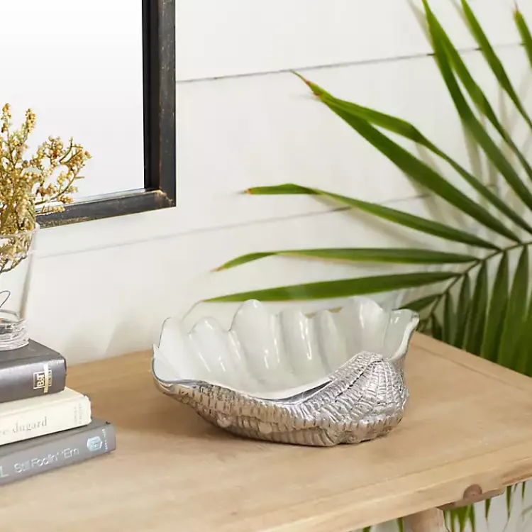 Discount Aluminum Seashell Bowl Decorative Bowls & Jars