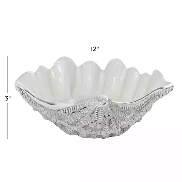 Discount Aluminum Seashell Bowl Decorative Bowls & Jars