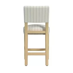 Kirklands Home Bar Stools & Counter Height Stools|and Blue Striped Natural Counter Stool White
