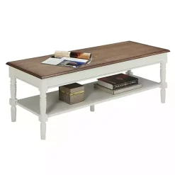 Kirklands Home Coffee Tables|and Natural Davis Coffee Table White