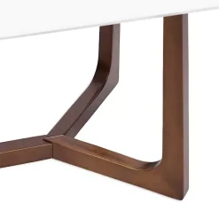Kirklands Home Coffee Tables|and Walnut Olivia Coffee Table White