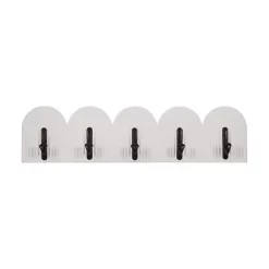 Kirklands Home Hooks|White Arched Wall Hooks