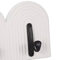 Kirklands Home Hooks|White Arched Wall Hooks