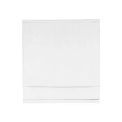 Kirklands Home Curtains & Drapes|Basketweave Cordless Roman Shade, 33 in. White