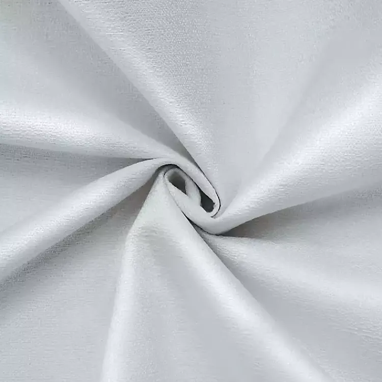 Kirklands Home Curtains & Drapes|Baxter Blackout Curtain Panel, 84 in. White