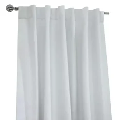 Kirklands Home Curtains & Drapes|Baxter Blackout Curtain Panel, 95 in. White