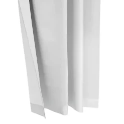 Kirklands Home Curtains & Drapes|Baxter Blackout Curtain Panel, 95 in. White