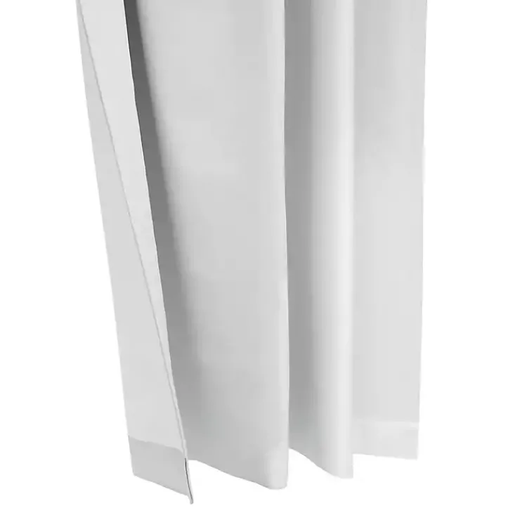 Kirklands Home Curtains & Drapes|Baxter Blackout Curtain Panel, 95 in. White
