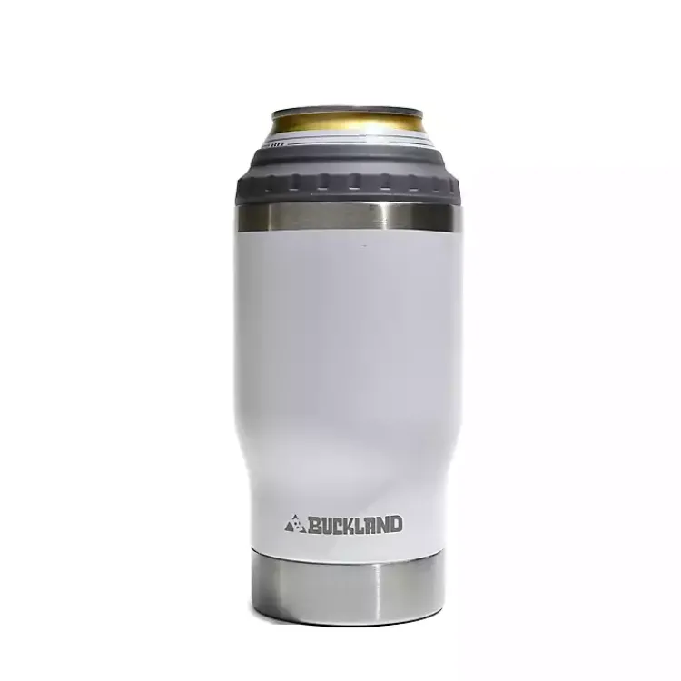 Kirklands Home Glassware & Drinkware|Beverage Tumbler Koozie White