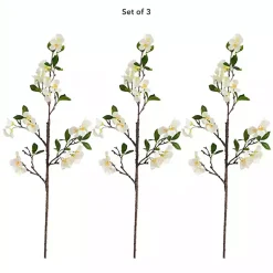 Blossom Flower Stems, Set of 3 Stems & Bouquets
