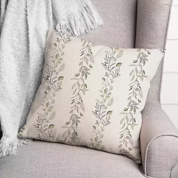 Discount Botanical Vines Pillow Pillows