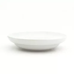 Kirklands Home Dinnerware|Ceramic Pasta Bowls, Set of 4 White