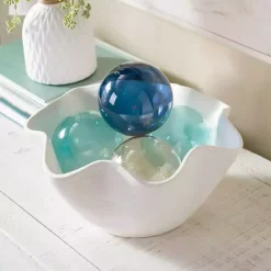 Sale Ceramic Ruffle Bowl Decorative Bowls & Jars