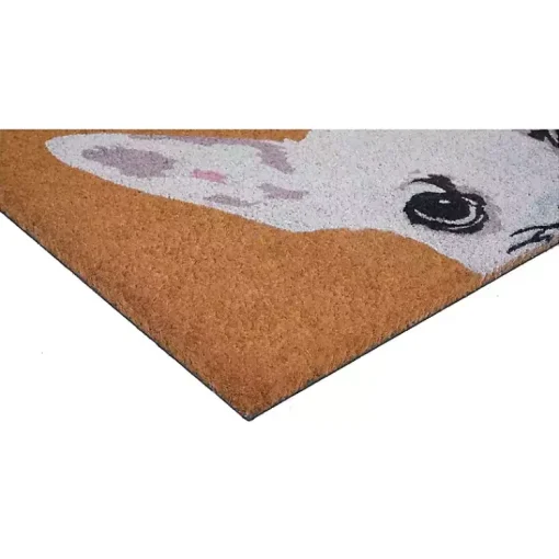 Kirklands Home Doormats|Chihuahua Hello Doormat White