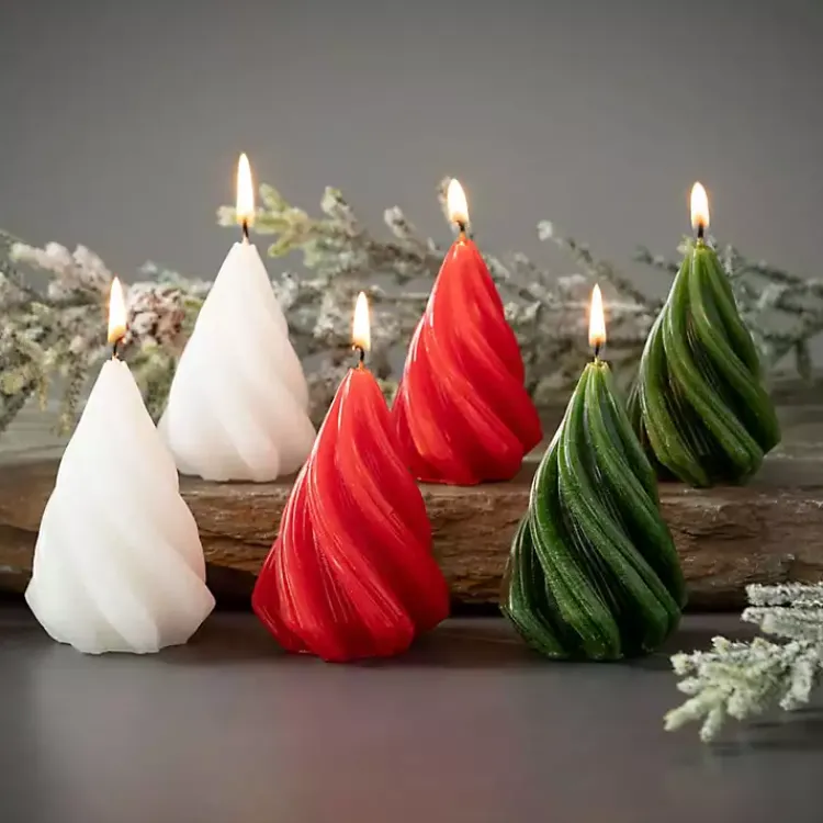 Discount Christmas Tree Kitira Candles, Set of 2 Candles