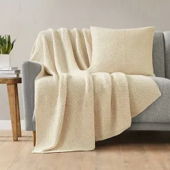 Outlet Chunky Knit Square Pillow Cover Pillows