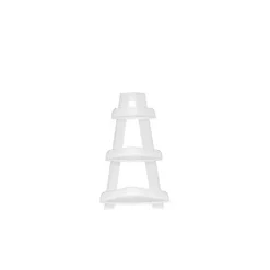 Kirklands Home Shelves|White Corner Ladder Shelf