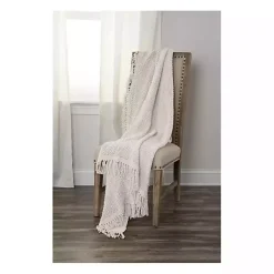 Cotton Tassel Throw Blankets & Throws