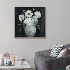 Kirklands Home Canvas Art|White Country Collection Framed Canvas Art Print