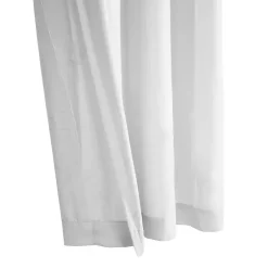 Kirklands Home Curtains & Drapes|Crinkle Harmony Curtain Panel, 84 in. White