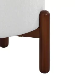 Kirklands Home Benches & Ottomans|Daniella Storage Ottoman White