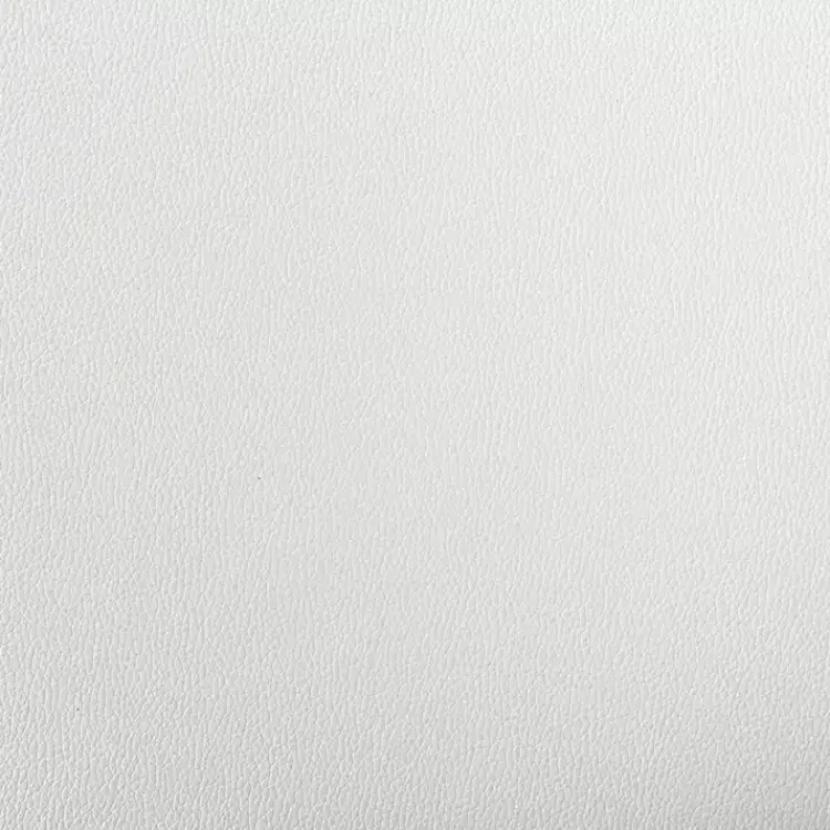 Kirklands Home Bar Stools & Counter Height Stools|Faux Leather Lorin Swivel Counter Stool White