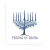 Outlet White Festival of Lights Canvas Art Print Hanukkah Decorations