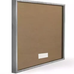 Kirklands Home Framed Art|Floral Ceramic Jar Framed Wood Wall Plaque White