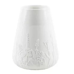 Clearance Floral Meadow Embossed Vase Vases