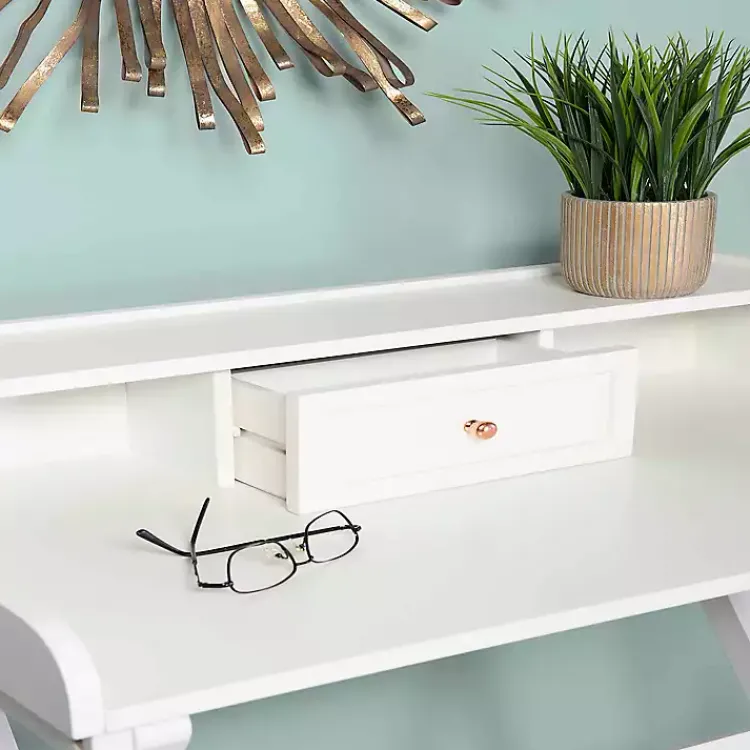 Kirklands Home Office Furniture|Folding Caty Desk White