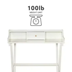 Kirklands Home Office Furniture|Folding Caty Desk White