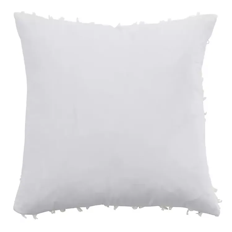 Clearance Fringe Stripe Throw Pillow Pillows