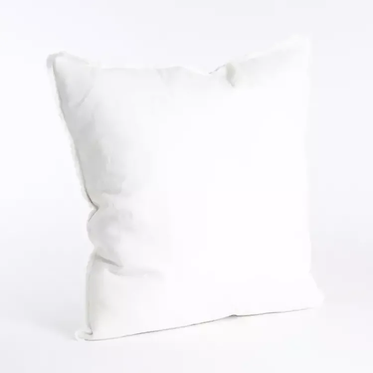 Outlet Fringed Edge Pillow Pillows
