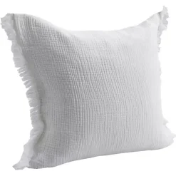 Best Gauze Organic Fringe Throw Pillow Pillows