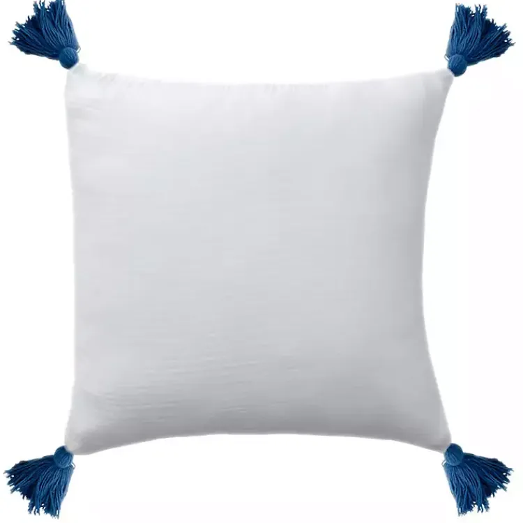 Discount Gauze Organic Tassel Throw Pillow Pillows