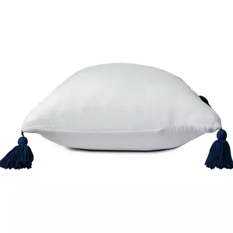 Discount Gauze Organic Tassel Throw Pillow Pillows