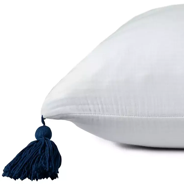 Discount Gauze Organic Tassel Throw Pillow Pillows