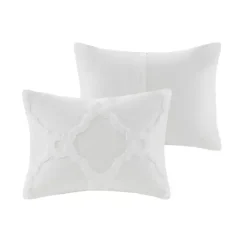 Kirklands Home Comforters|Geometric California King 3-pc Comforter Set White