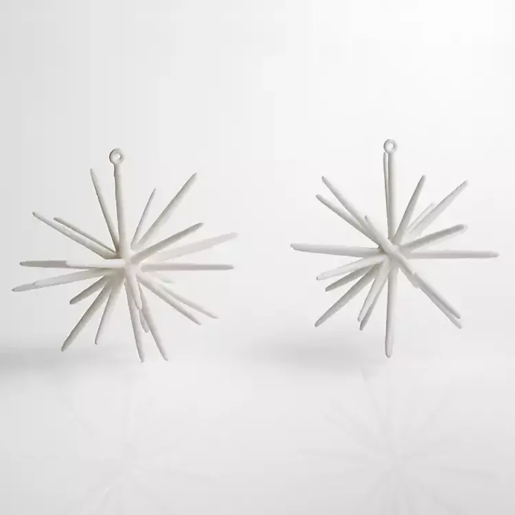 Online Glitter Sputnik Ornaments, Set of 2 Christmas Ornaments