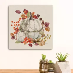 Clearance Harvest Pumpkin Canvas Art Print Fall