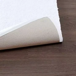 Kirklands Home Bathroom Rugs|High Pile Marshmallow Bath Mat, 72 in. White