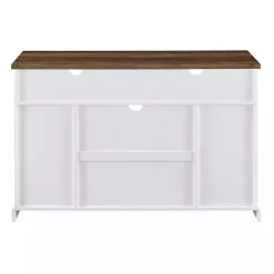 Kirklands Home Tv Stands & Media Consoles|Highboy Sliding Barn Door Media Cabinet White