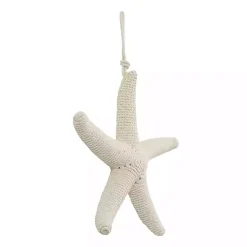 Kirklands Home Wall Plaques|Jute Starfish Wall Plaque White
