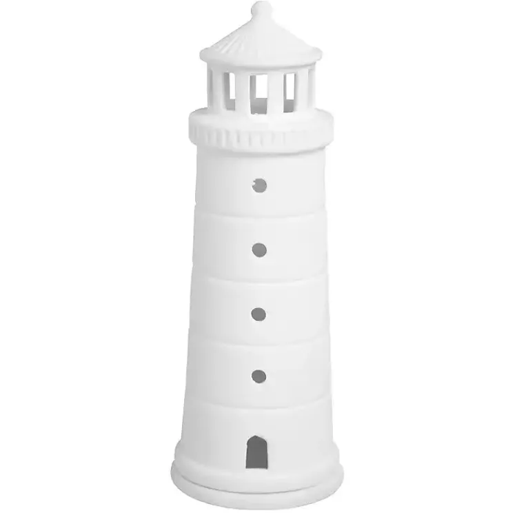 Hot Lighthouse Tealight Candle Holder, 6 in. Candle Holders