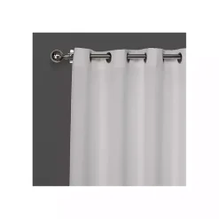 Kirklands Home Curtains & Drapes|Lila Curtain Panel Set, 84 in. White