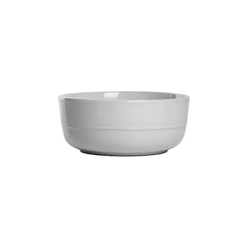 Kirklands Home Dinnerware|Linear Cereal Bowls, Set of 6 White