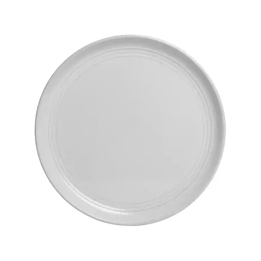 Kirklands Home Dinnerware|Linear Salad Plates, Set of 6 White