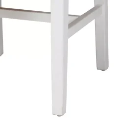 Kirklands Home Dining Chairs|White Mahogany Woven Talli Dining Chair Tan