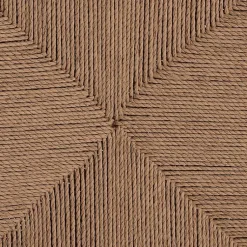 Kirklands Home Dining Chairs|White Mahogany Woven Talli Dining Chair Tan