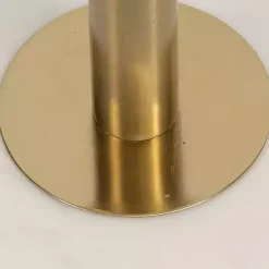 Kirklands Home Accent & End Tables|Marble & Gold Metal Round Cocktail Table White